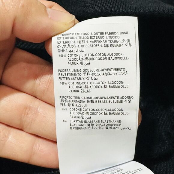 Versace Cut Out Detail Distressed Black Sweater Hoodie Oversized 42/6 NWT $2,150 - Picture 12 of 15